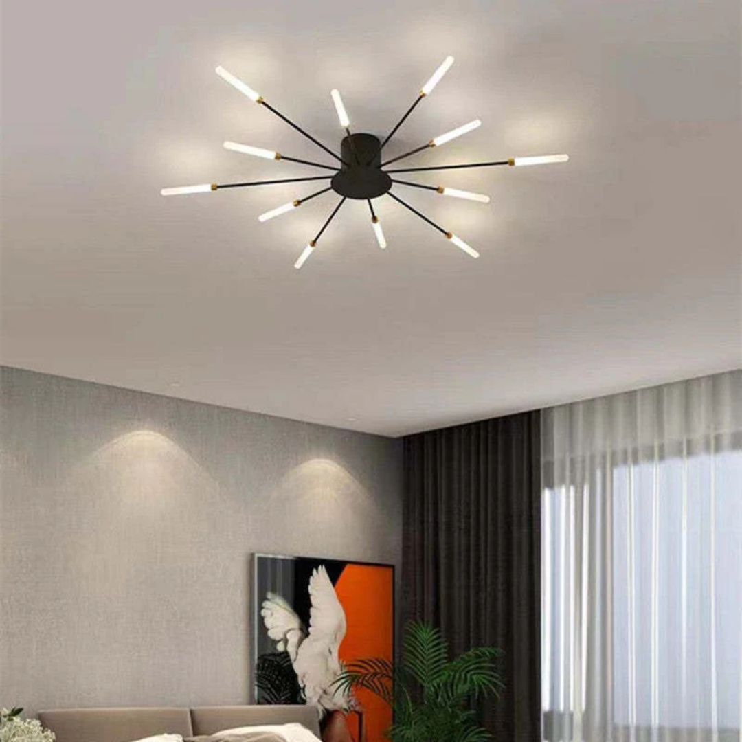 Moderne große LED-Deckenleuchte - LumenMax
