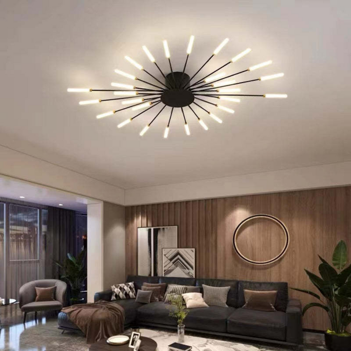 Moderne große LED-Deckenleuchte - LumenMax