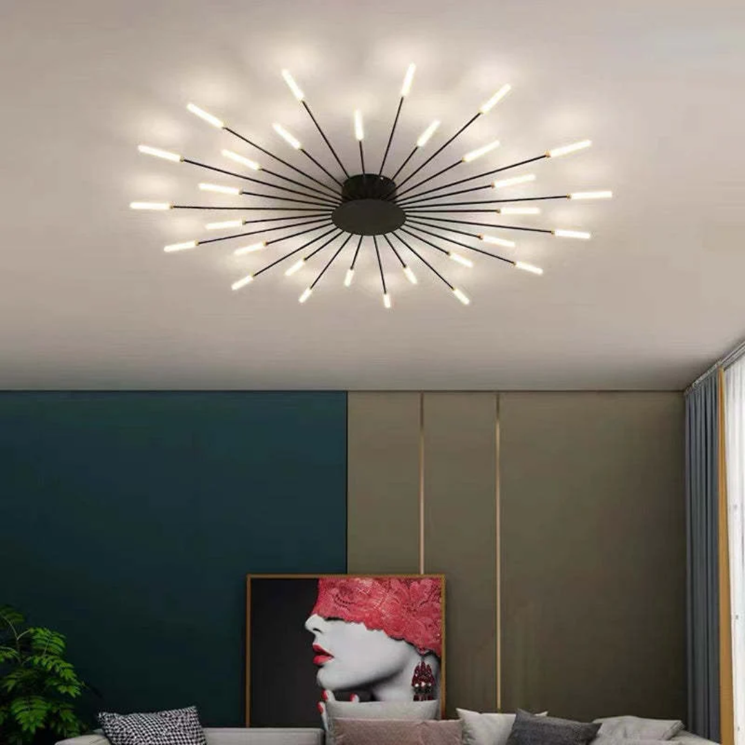 Moderne große LED-Deckenleuchte - LumenMax