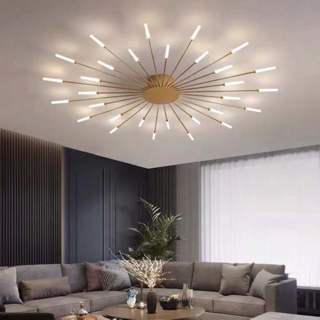 Moderne große LED-Deckenleuchte - LumenMax