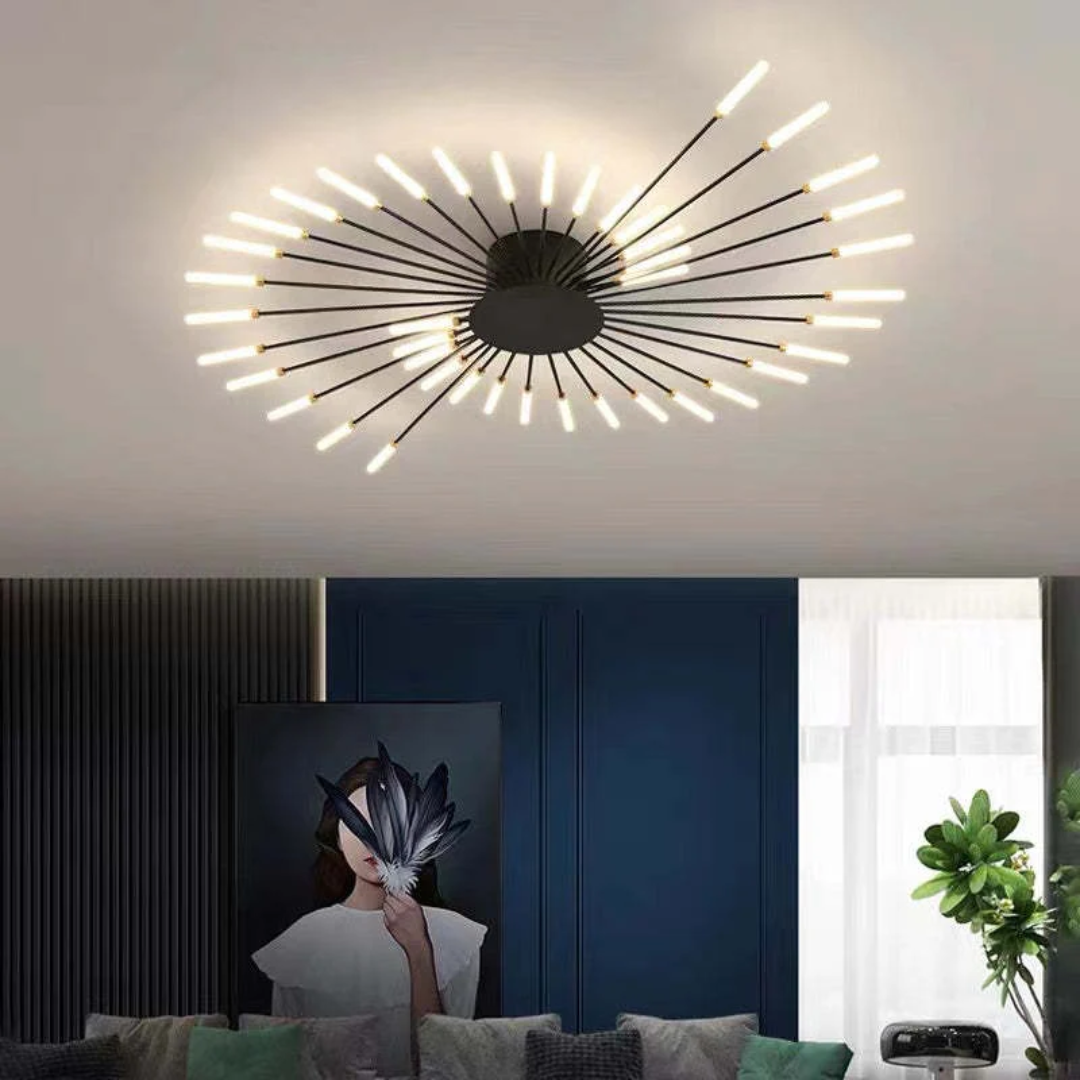 Moderne große LED-Deckenleuchte - LumenMax