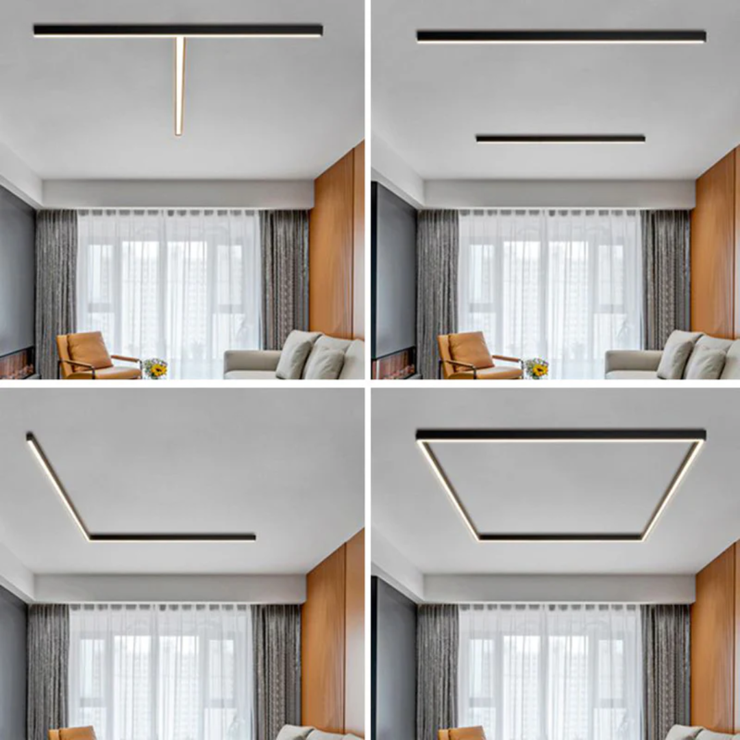 Industrielle lineare LED-Deckenlampe - Stratum