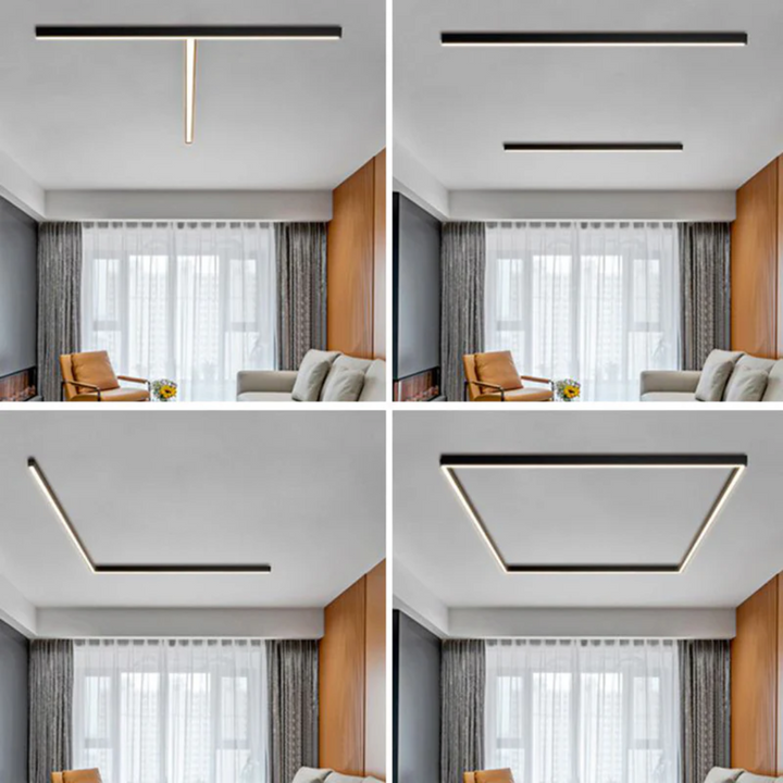 Industrielle lineare LED-Deckenlampe - Stratum
