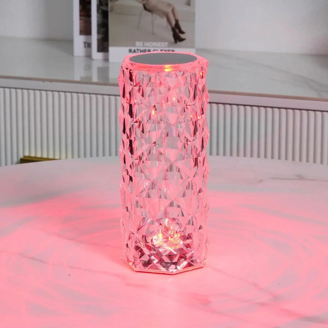 Kristall Tischlampe mit Touch-Steuerung - Aurora