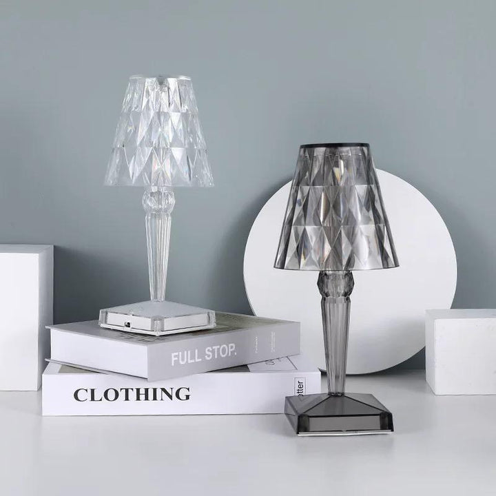 Glänzende Kristalllampe