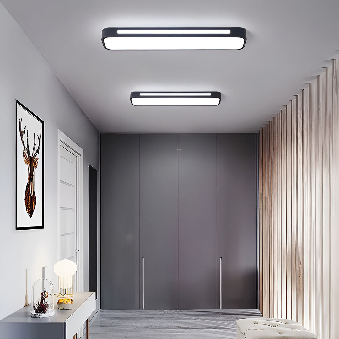 Rechteckige Deckenleuchte – Klare Linien & modernes Design | Perfekt für Wohnzimmer und Essbereich