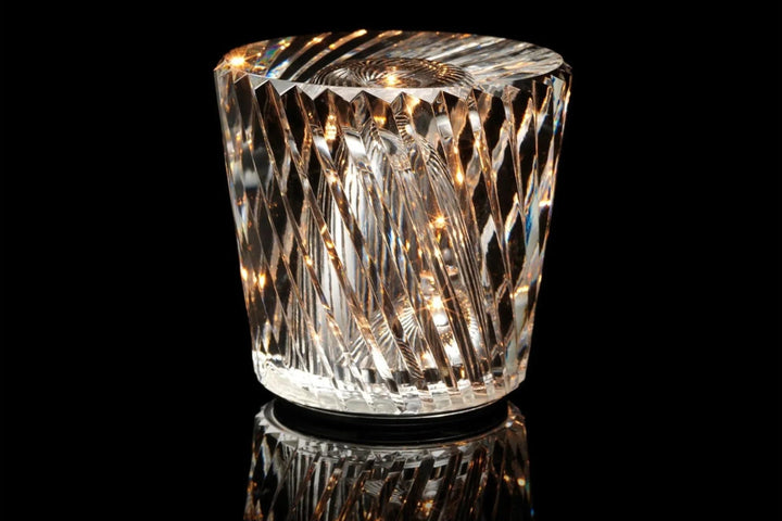 Luxus wiederaufladbare Diamant Kristall Tischlampe - Lumière Diamant