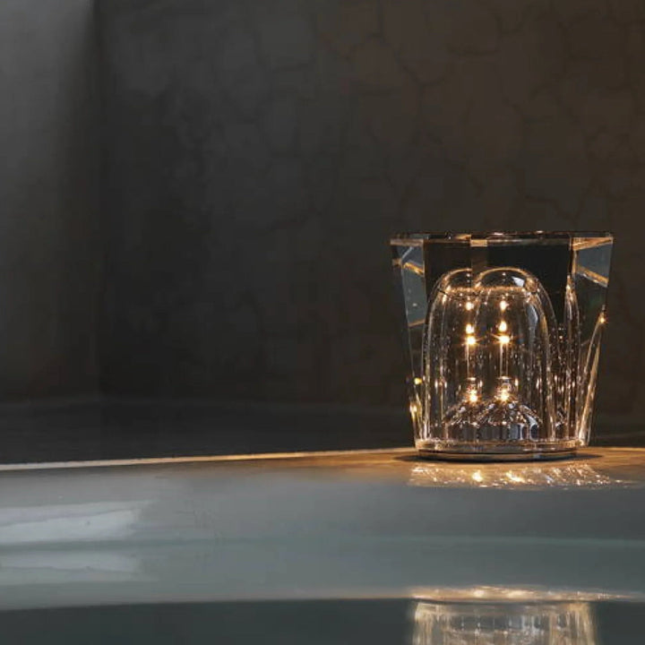 Luxus wiederaufladbare Diamant Kristall Tischlampe - Lumière Diamant