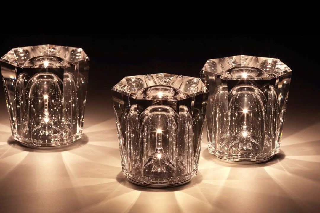 Luxus wiederaufladbare Diamant Kristall Tischlampe - Lumière Diamant