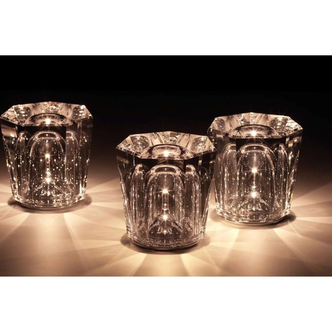 Lampe - Luxus Diamant Kristall LED Wiederaufladbare Tischlampe
