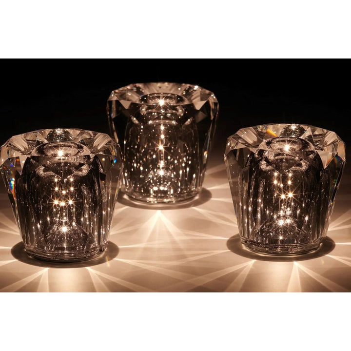 Lampe - Luxus Diamant Kristall LED Wiederaufladbare Tischlampe