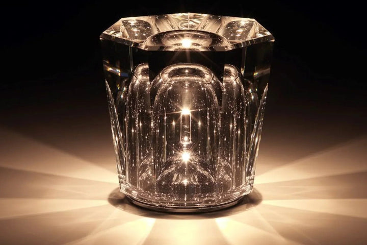 Luxus wiederaufladbare Diamant Kristall Tischlampe - Lumière Diamant