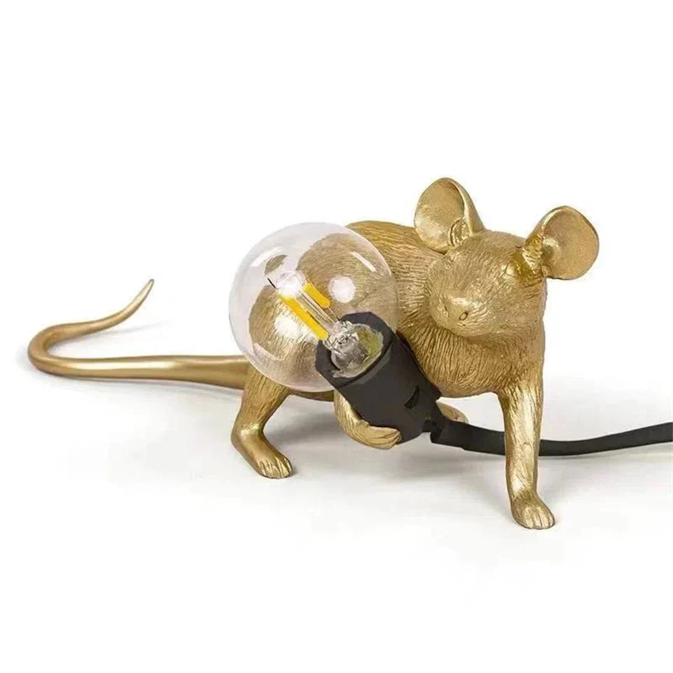 Royallure Art Deco Stil LED Maus Schreibtischlampe - Verspielt Schreibtischbeleuchtung