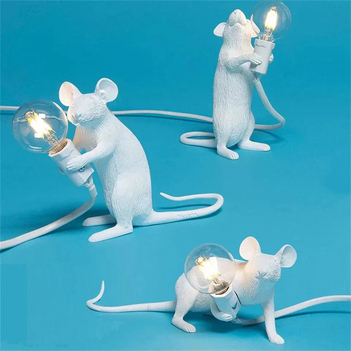 Royallure Art Deco Stil LED Maus Schreibtischlampe - Verspielt Schreibtischbeleuchtung