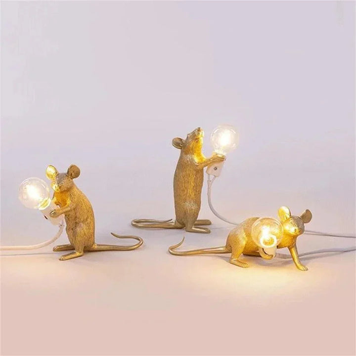 Royallure Art Deco Stil LED Maus Schreibtischlampe - Verspielt Schreibtischbeleuchtung