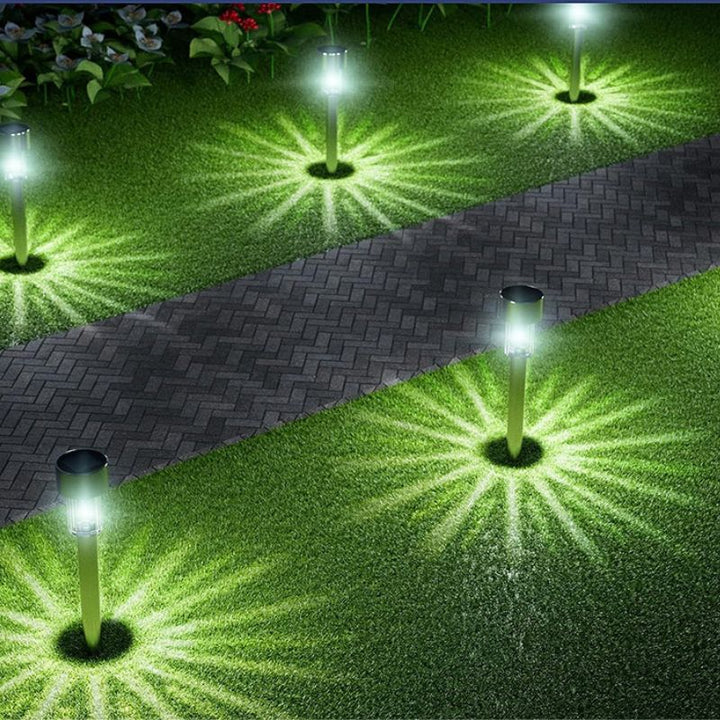 Atmosphärische Gartenbeleuchtung mit Solarenergie - SolarAura
