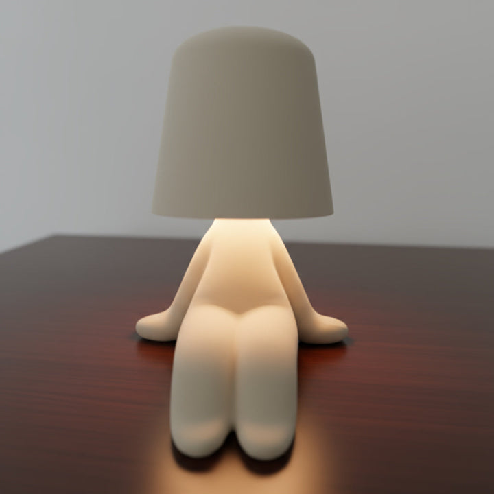 Schrullige Mann Moderne Tischlampe
