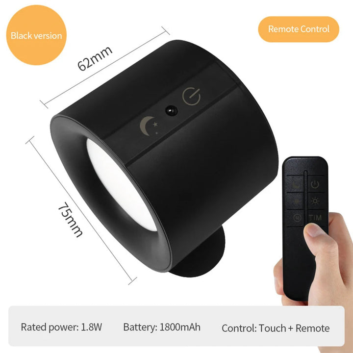 Magnetische LED-Wandleuchte mit dualem Licht