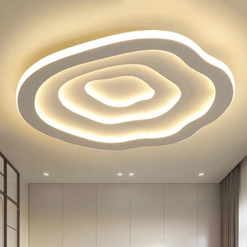 Decken Acryl Lampe mit Warm- & Weiß LED Licht - Auralis