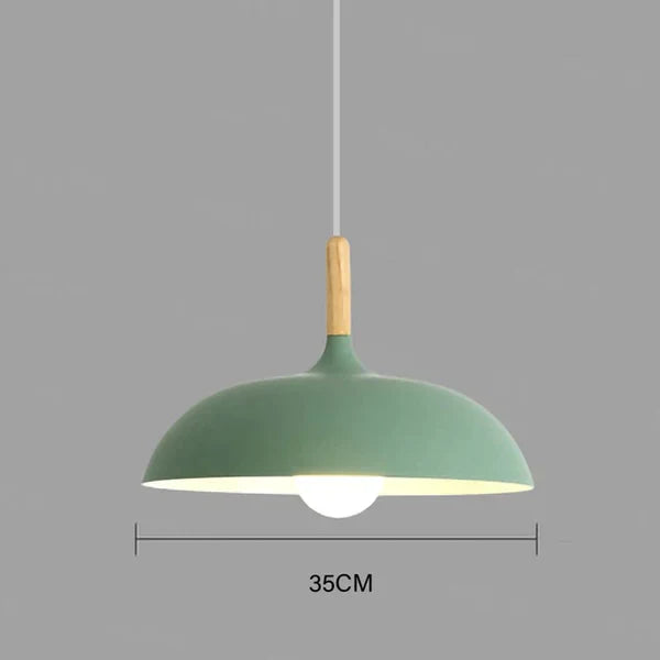 Deckenlicht in skandinavischer Eiche - ScandiLuxe