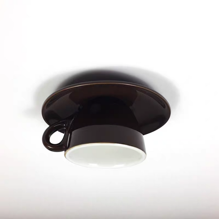 CeramiLux Morandi Kaffeetassen-Deckenleuchte – CeramiLux