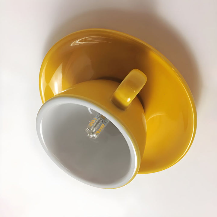 CeramiLux Morandi Kaffeetassen-Deckenleuchte – CeramiLux