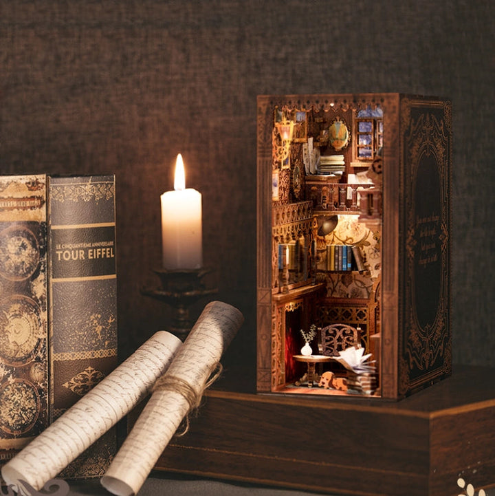 PAUPOOTM 3D Holzpuzzle Buchstütze