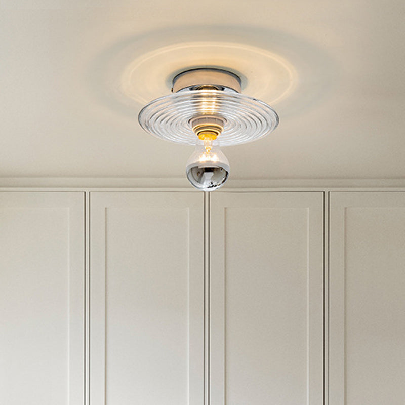 Moderne Wellen-Deckenleuchte – Elegantes Glaslicht für Wohnzimmer oder Schlafzimmer
