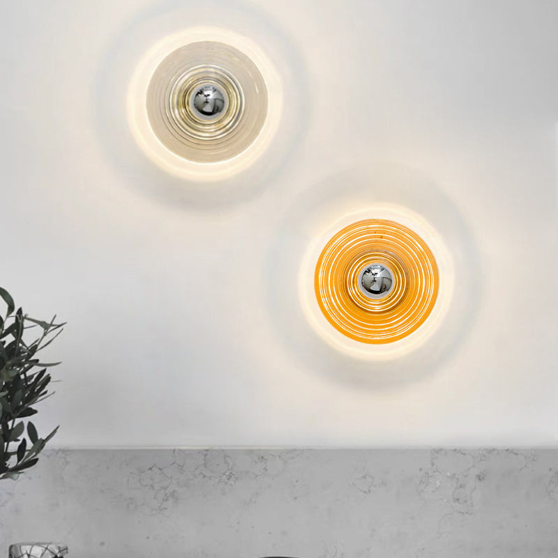 Moderne Wellen-Deckenleuchte – Elegantes Glaslicht für Wohnzimmer oder Schlafzimmer