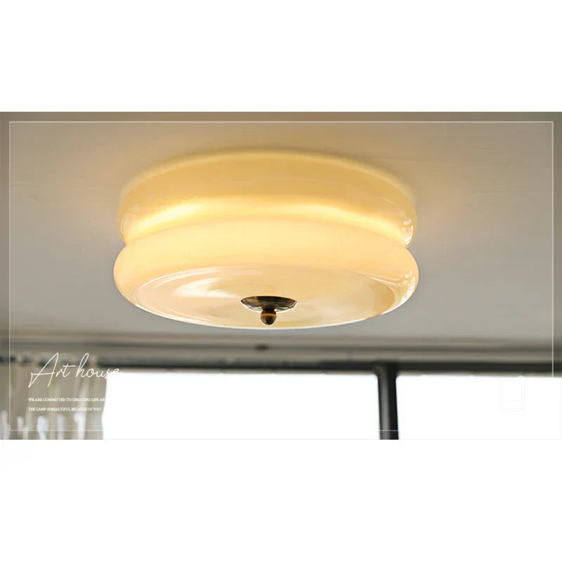 Dänische Deckenleuchte im Bauhaus-Stil - Elegante Aura-Lampe für Wohnzimmer & Schlafzimmer