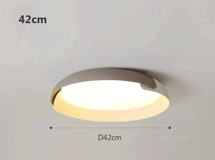 Moderne Deckenleuchte mit Holzoptik – Stilvolle LED-Beleuchtung für das Wohnzimmer