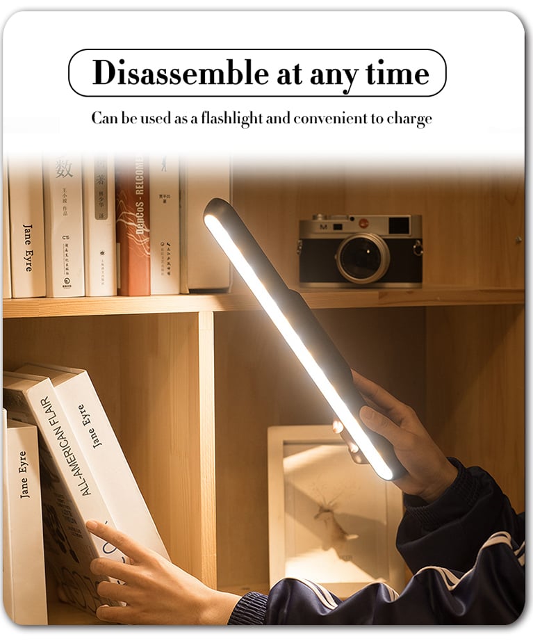 Magnetische wiederaufladbare Touch-Lampe mit langer Batterielaufzeit