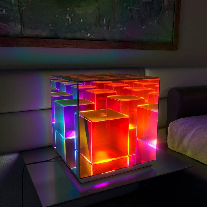 Eternity Rubiks Cube Prisma Lampe