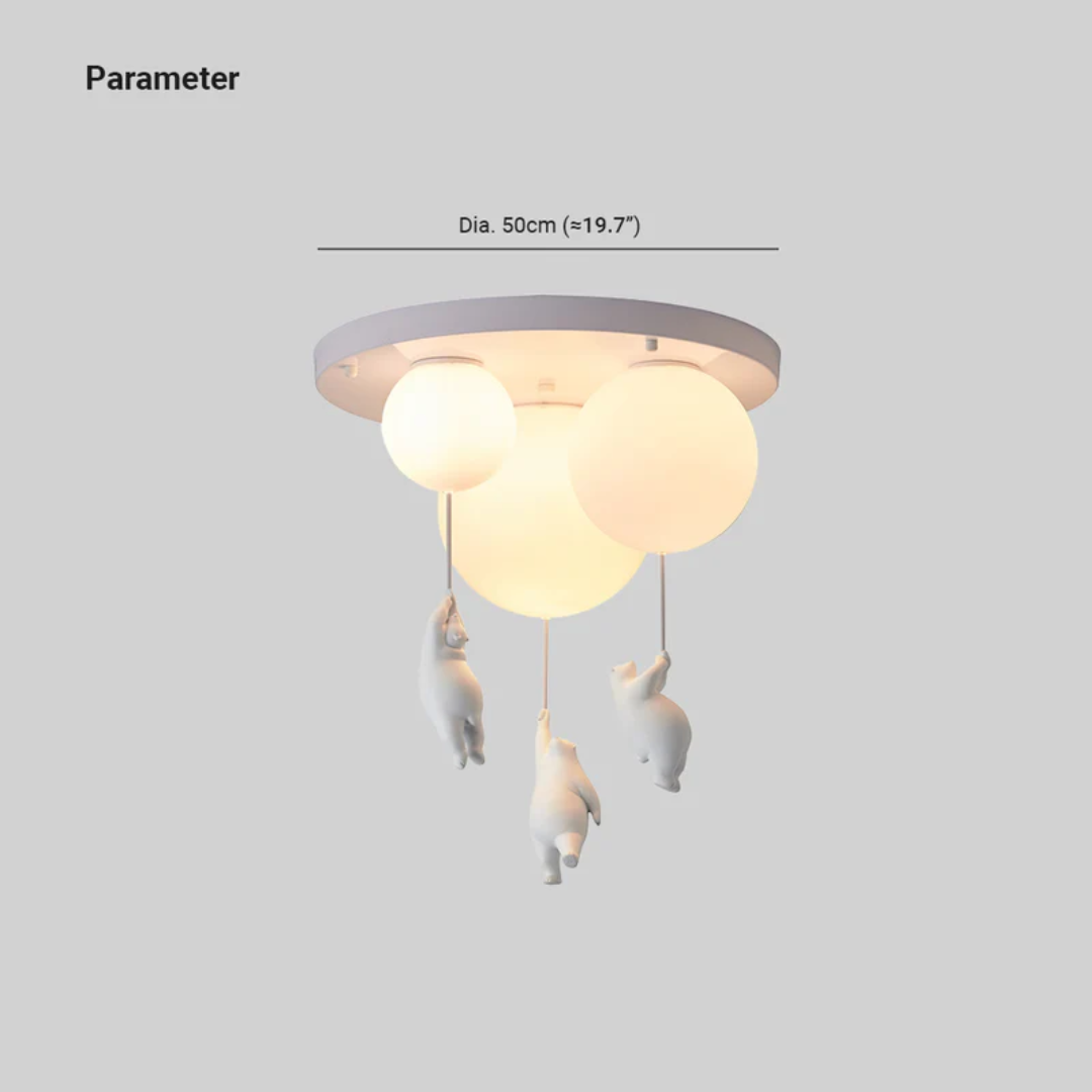 Fateh Deckenleuchten Pendelleuchten Bär Luftballon