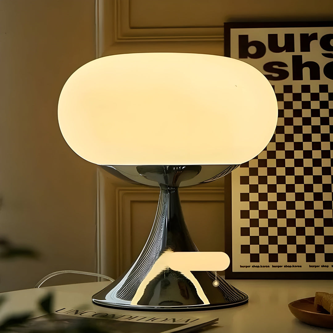 SereneCrystal Lampe - Elegante Retro Tischlampe