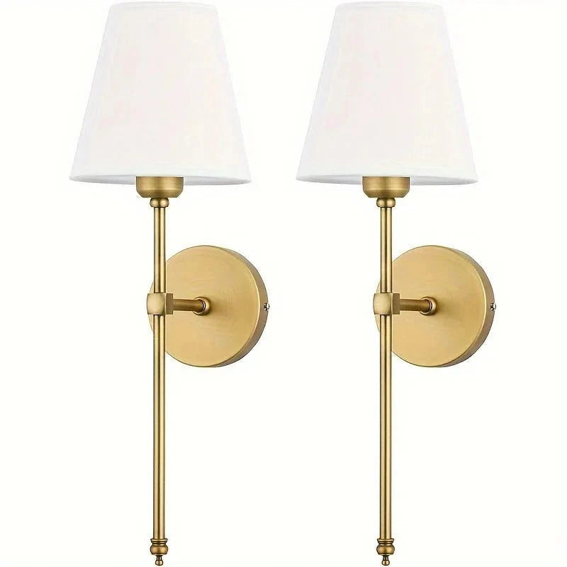 Drahtlose Wandlichter, 2er-Pack