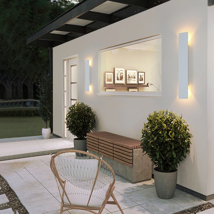 Wandleuchten Modern Aluminium Außenbereich Design