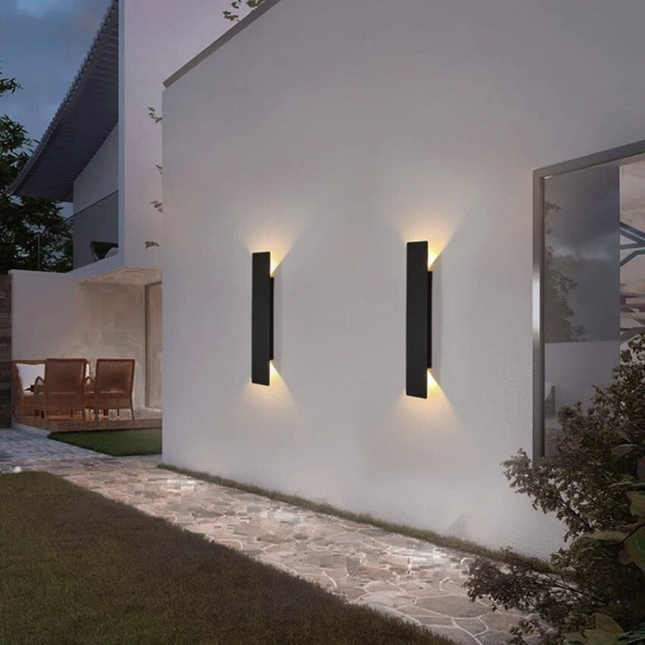 Wandleuchten Modern Aluminium Außenbereich Design