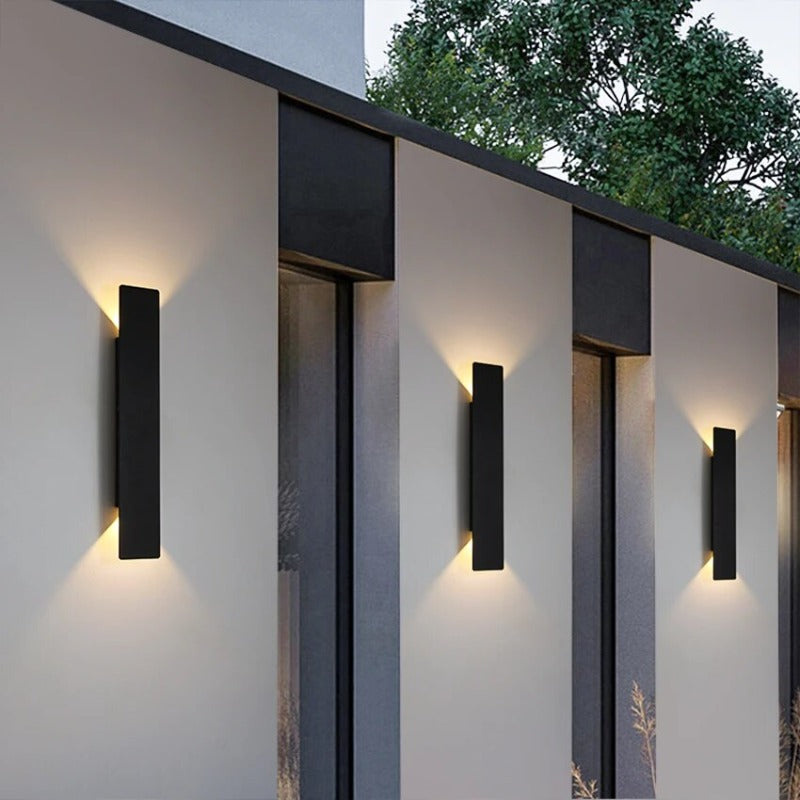 Wandleuchten Modern Aluminium Außenbereich Design