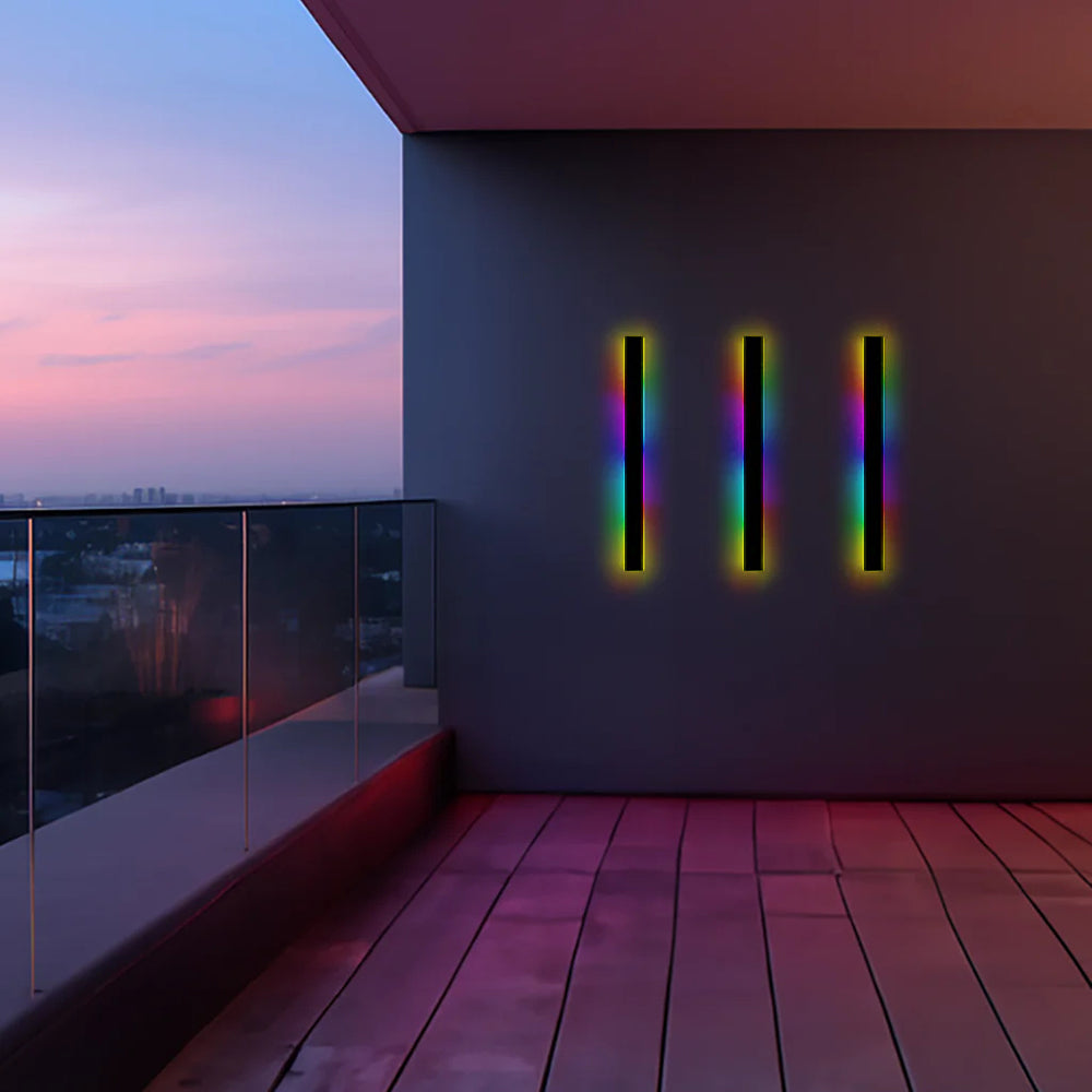Zenith – Kompakte LED-Wandleuchten mit Bügelverschluss aus Metall für den Innen- und Außenbereich, modernes Design für Garten und Halle