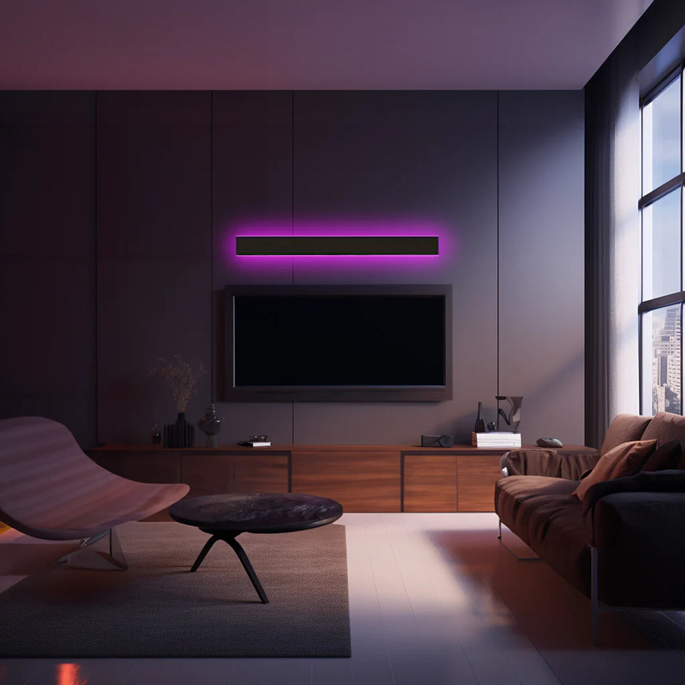 Zenith – Kompakte LED-Wandleuchten mit Bügelverschluss aus Metall für den Innen- und Außenbereich, modernes Design für Garten und Halle