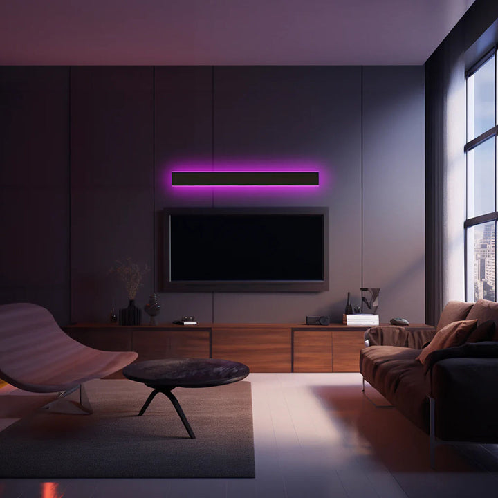 Zenith – Kompakte LED-Wandleuchten mit Bügelverschluss aus Metall für den Innen- und Außenbereich, modernes Design für Garten und Halle