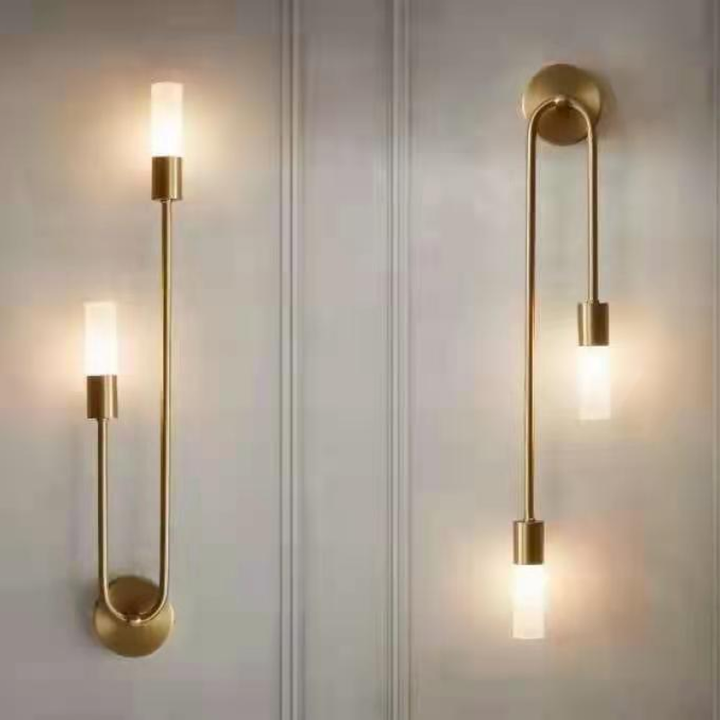 Wandleuchten Modern Metall Doppelrohrdesign