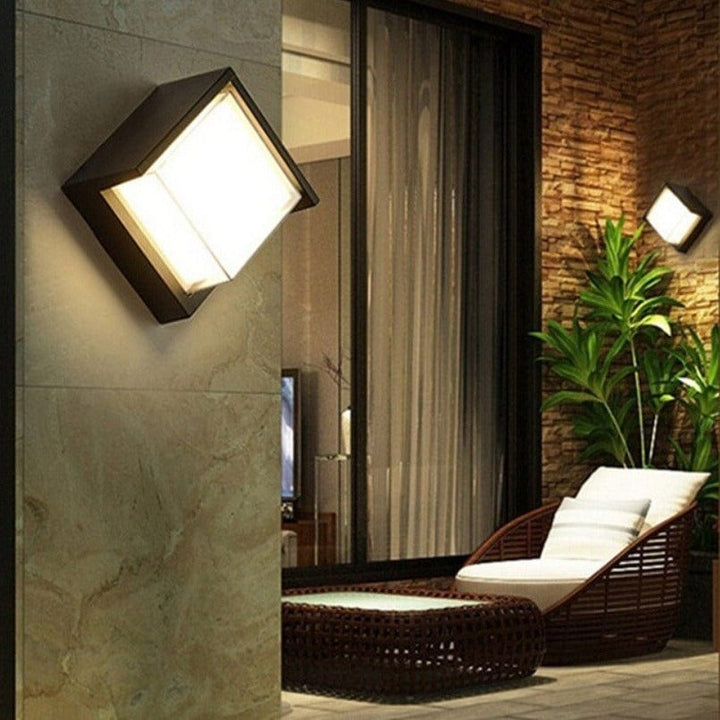 Wasserdichte LED-Wandleuchten mit Bewegungssensor
