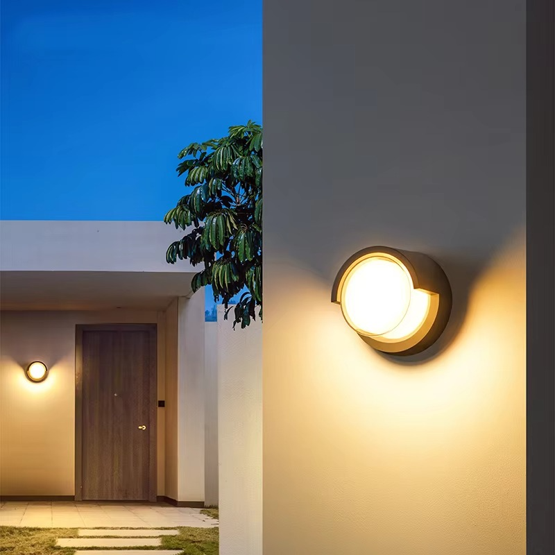 Wasserdichte LED-Wandleuchten mit Bewegungssensor