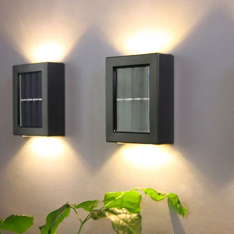 Luxus Drahtlose Solar LED Wandlampen - SolarGlow