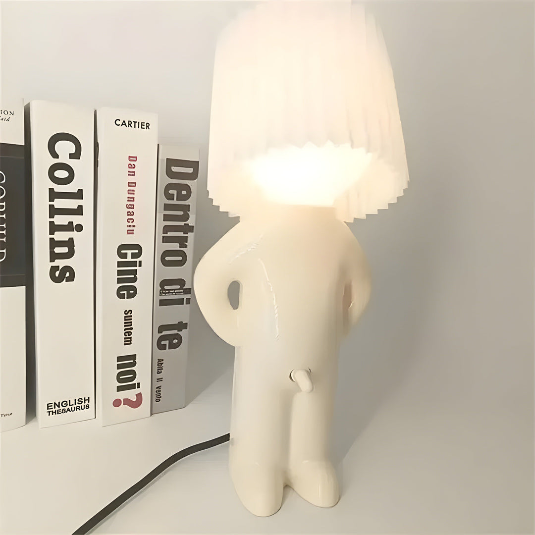 Sassy Boy Kreative Tischlampe Einzigartige Beleuchtung für Schlafzimmer und Wohnraum
