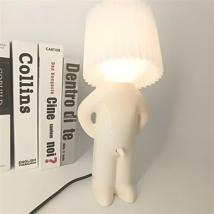 Sassy Boy Kreative Tischlampe Einzigartige Beleuchtung für Schlafzimmer und Wohnraum