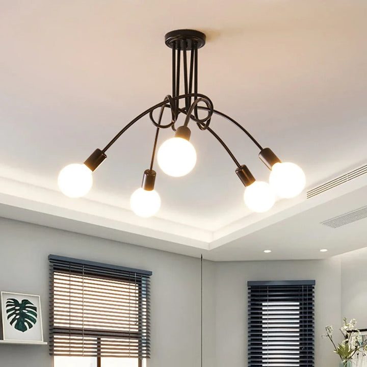 Vintage LED-Deckenlampe im antiken Design