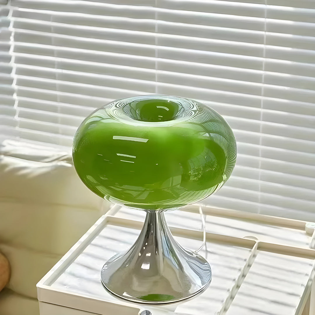 SereneCrystal Lampe - Elegante Retro Tischlampe